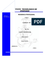 Portada Residencia Profesional