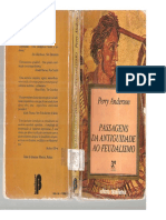 ANDERSON, Perry - Passagens Da Antigüidade Ao Feudalismo (Livro Completo)