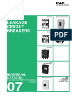 Earth Leakage Circuit Breakers: Individual Catalog