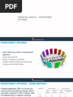 Financial Basics - Investment Options