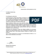 Carta de la SQM