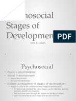 Psychosocial Stages of Development