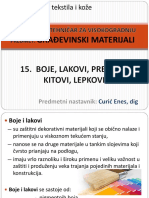 15 - Boje Lakovi Premazi Kitovi Lepkovi PDF