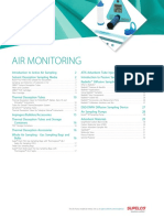 Air Monitoring: For All of Your Analytical Needs, Visit Us at