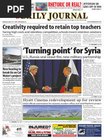 Creativity Required To Retain Top Teachers: Turning Point' For Syria