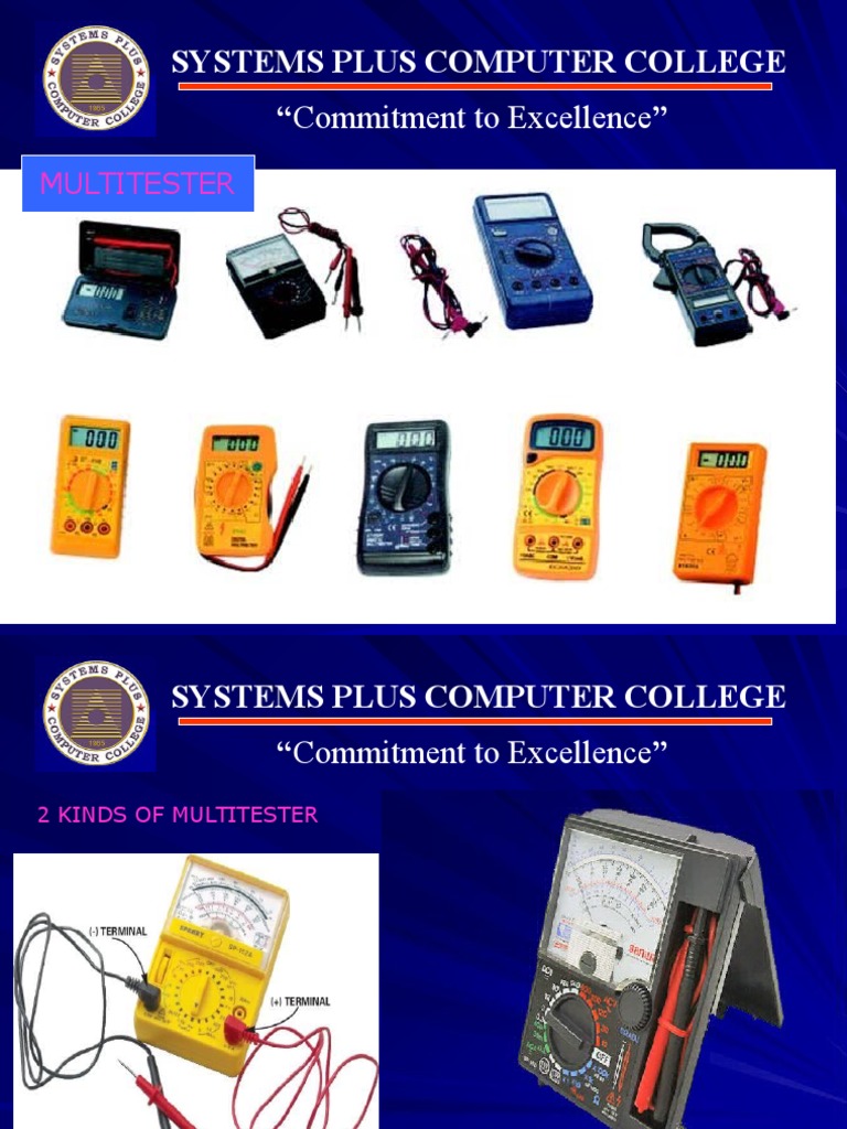 Multitester Guide: Functions & Usage | PDF | Electricity | Equipment