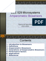 EEE 529 Microsystems: Amperometric Biosensors