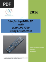 Interfacing RGB LED with LPC1769