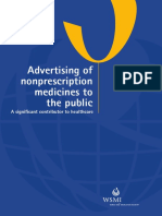 Advertising of Nonprescription Medicines To The Public: A Significant Contributor To Healthcare