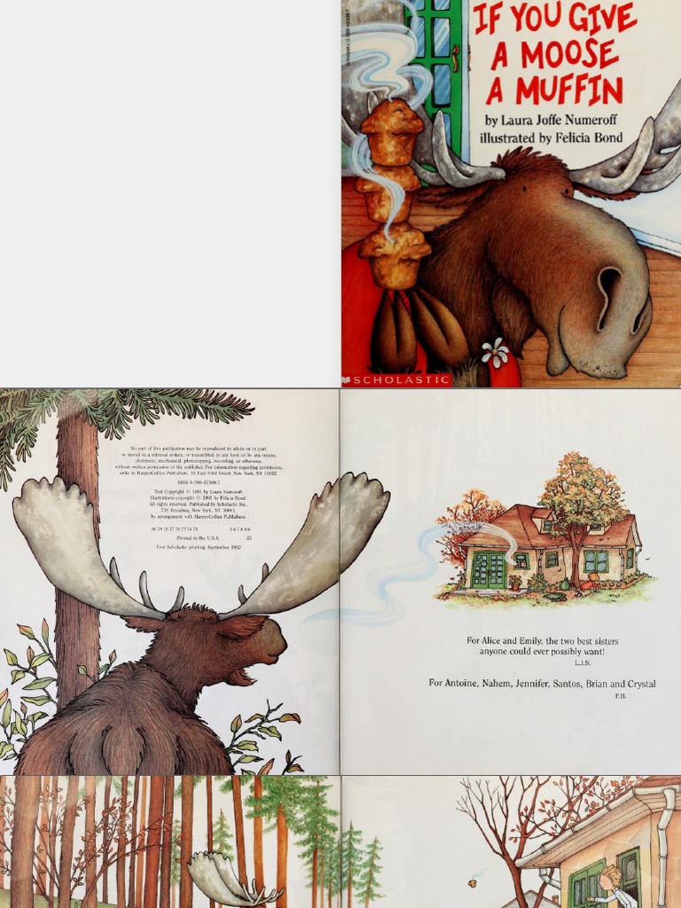 If You Give A Moose A Muffin by Laura Nemiroff | PDF | Books