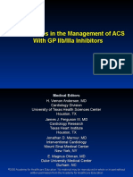 Case Studies in The Management of Acs With GP Iib/Iiia Inhibitors