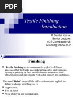 Download Textile Finishing Introduction by SENTHIL KUMAR SN32352341 doc pdf