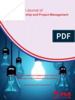 The Factors Affecting Project Implementation Activities in State Corporation: A Case of National Oil of Kenya (NOCK)