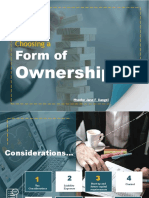 Forms of Business Ownership