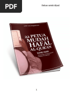 22 Petua Mudah Hafal Al-Quran (2016) PDF