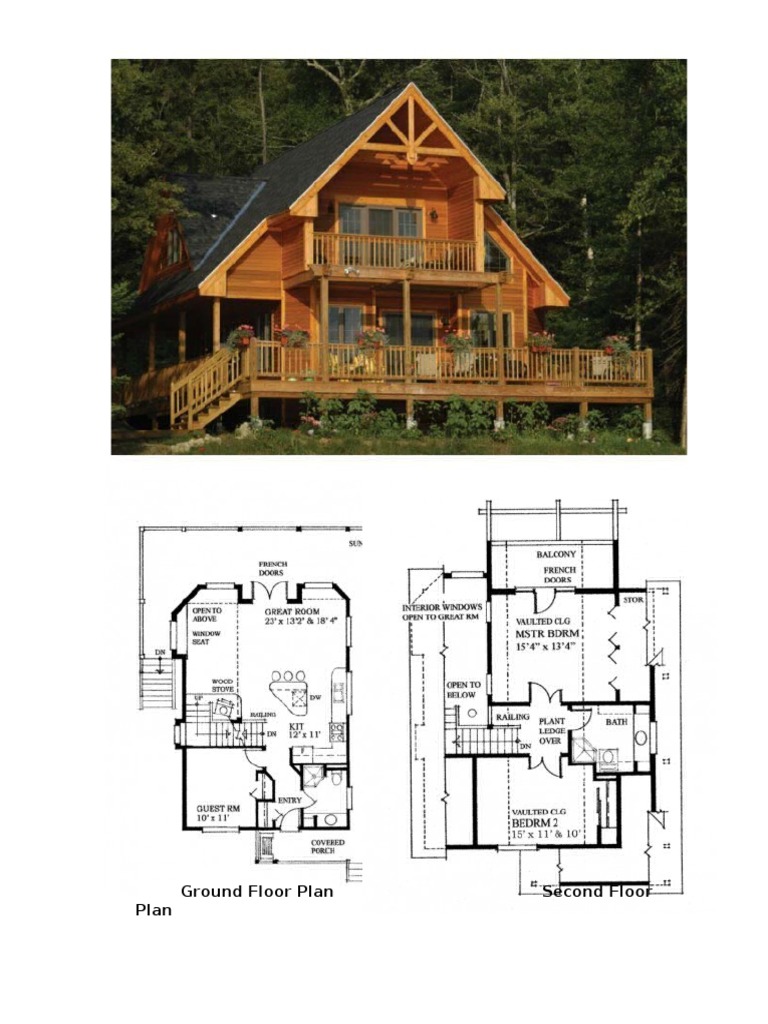 Ground Floor Plan Second Floor Plan | PDF