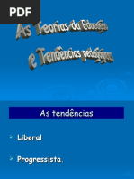 Teorias Da Educacao e Tendencias Pedagogicas(Bloco II)