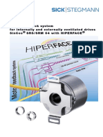 Motor Feedback System For Internally and Externally Ventilated Drives Sincos®Srs/Srm 64 With Hiperface®