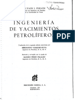 Ingeniería de Yacimientos Petrolíferos