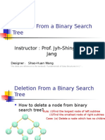 Deletion From A Binary Search Tree (4) .Pps