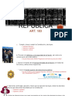 Funciones Del Presidente de La República