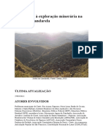 Resistência à Exploração Minerária Na Serra Do Gandarela