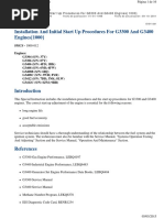 (REHS0371) Installation and Initial Start Up Procedures For G3300 and G3400 Engines