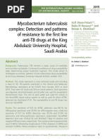 Mycobacterium tuberculosis complex