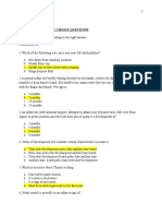 Iii. Section A: Multiple Choice Questions