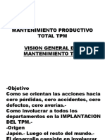 Mantenimiento Productivo Total TPM