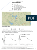 Design Maps Summary Report: User-Specified Input