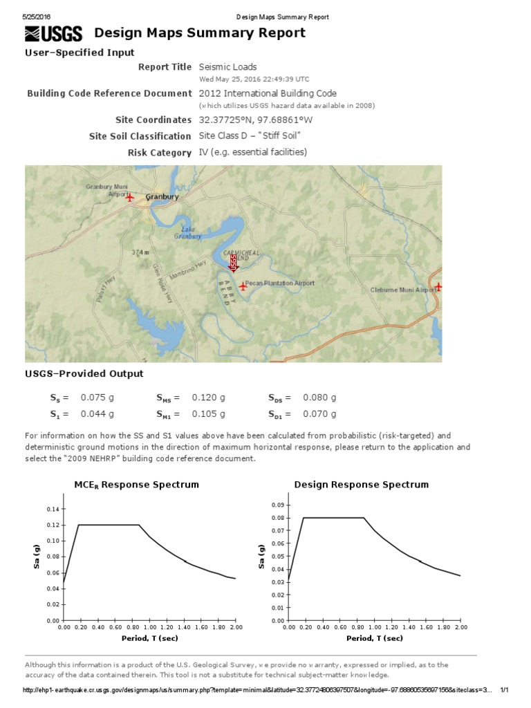 Design Maps Summary for Seismic Loads | PDF | Science & Mathematics ...