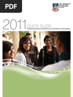 Download 2011 Business  Economics Undergraduate Quick Guide  by Faculty of the Professions SN32356245 doc pdf
