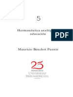 Beuchot - Hermenéutica analógica y educación.pdf