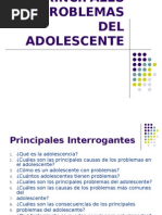 Principales Problemas Adolescentes Taller