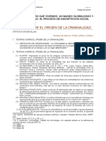 t1. A2. Origen de La Criminalidad - Ponç Capell