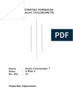 Makalah MTK (P) Trigonometri