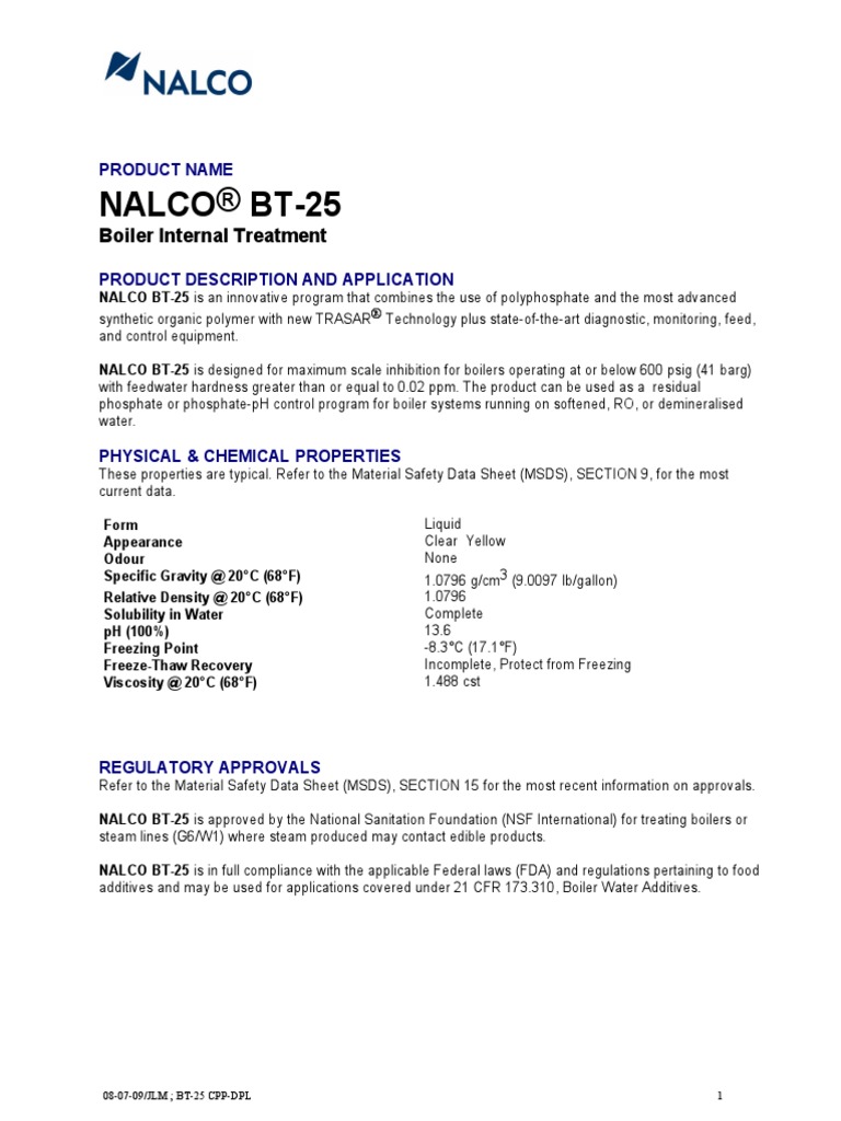 BT 25 | PDF | Chemistry | Materials