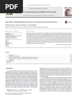 1. the Effect of Phyllosilicate Minerals on Mineral Processing Industry