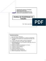 5 - Análise de Estabilidade de Taludes