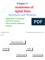 Transmission of Digital Data: Interfaces and Modems