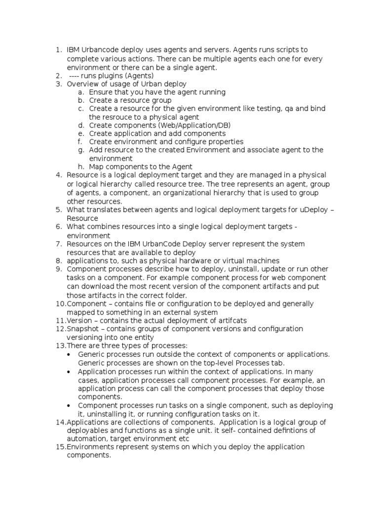 C5050-062 Urbancode Deploy | PDF | Web Server | Internet & Web