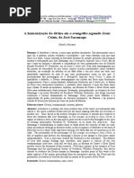 A Humanização Do Divino