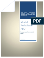 Modul Praktikum PBO PDF