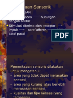 Pemeriksaan Sensorik