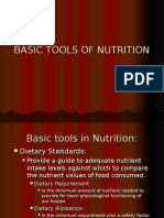 Basic Tools for Nutrition