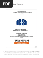 Project on Secretarial Standards
