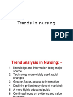 Trends in Nursing