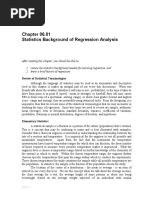 06 01 Regression Analysis