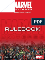 Marvel Universe Miniatures Game Rulebook